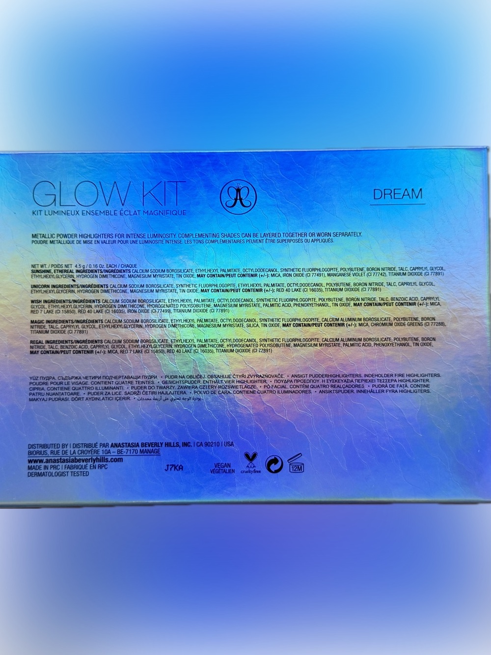 Anastasia Beverly Hills Dream Glow Kit Makeup Palette - Picture 3 of 6